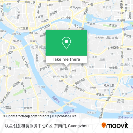 联星创意租赁服务中心C区-东南门 map