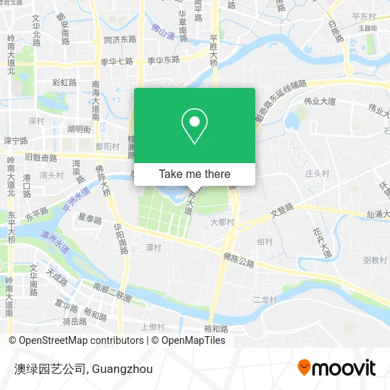 澳绿园艺公司 map