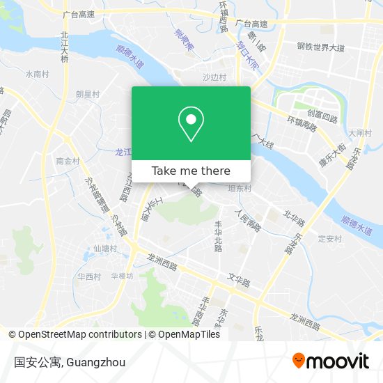 国安公寓 map
