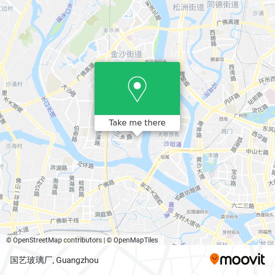 国艺玻璃厂 map