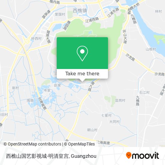 西樵山国艺影视城-明清皇宫 map