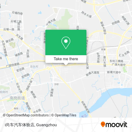 i尚车汽车体验店 map