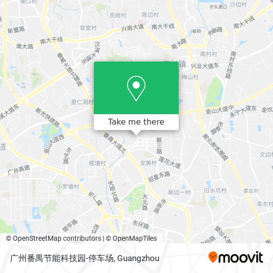 广州番禺节能科技园-停车场 map