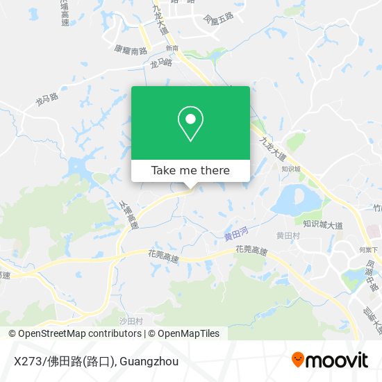 X273/佛田路(路口) map