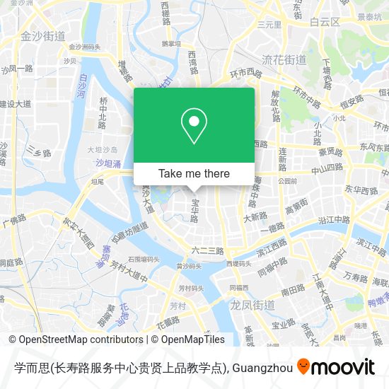 学而思(长寿路服务中心贵贤上品教学点) map