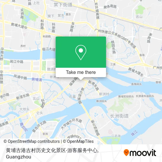 黄埔古港古村历史文化景区-游客服务中心 map