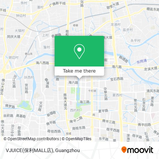 VJUICE(保利MALL店) map
