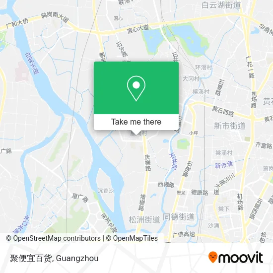 聚便宜百货 map