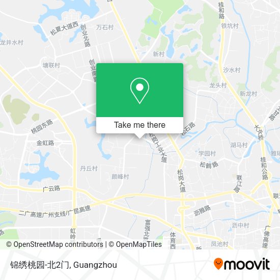 锦绣桃园-北2门 map