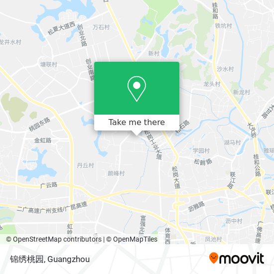锦绣桃园 map