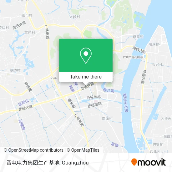 番电电力集团生产基地 map