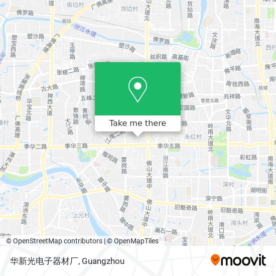 华新光电子器材厂 map