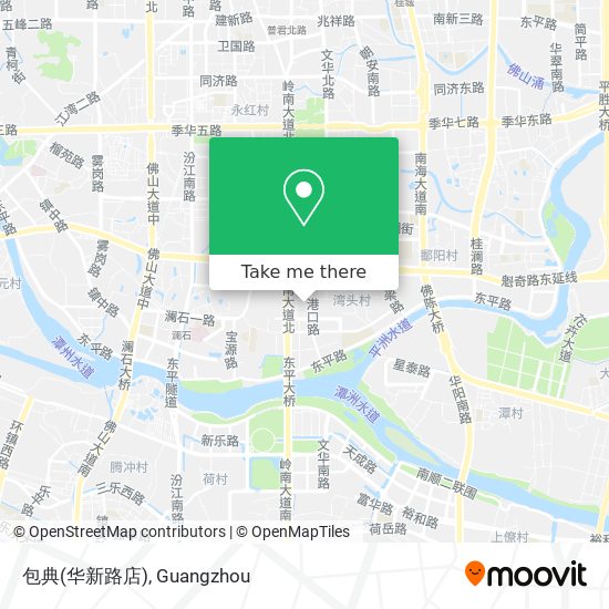 包典(华新路店) map