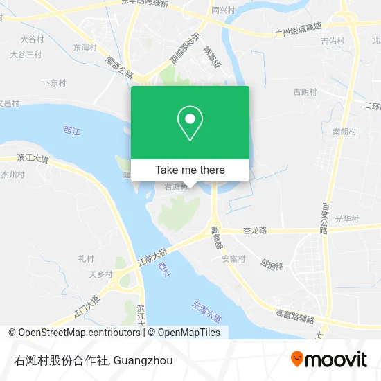 右滩村股份合作社 map