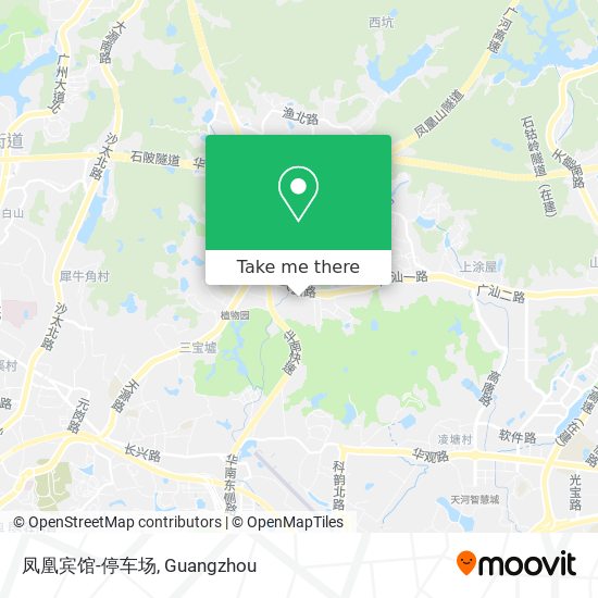 凤凰宾馆-停车场 map