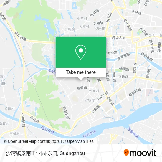沙湾镇景南工业园-东门 map