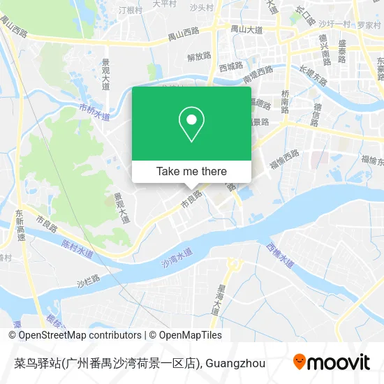 菜鸟驿站(广州番禺沙湾荷景一区店) map