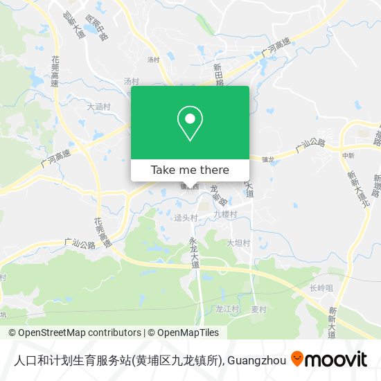 人口和计划生育服务站(黄埔区九龙镇所) map