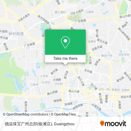 德温珠宝广州总部(银滩店) map