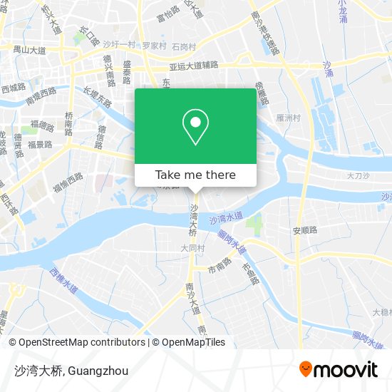沙湾大桥 map