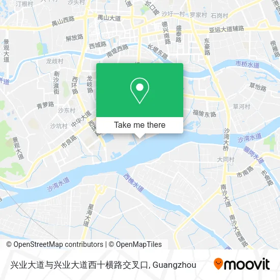 兴业大道与兴业大道西十横路交叉口 map