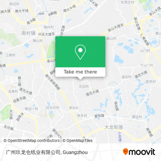 广州玖龙仓纸业有限公司 map