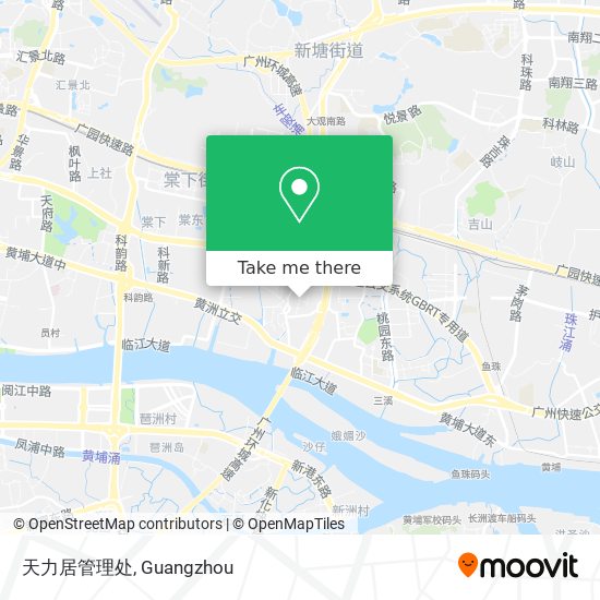 天力居管理处 map