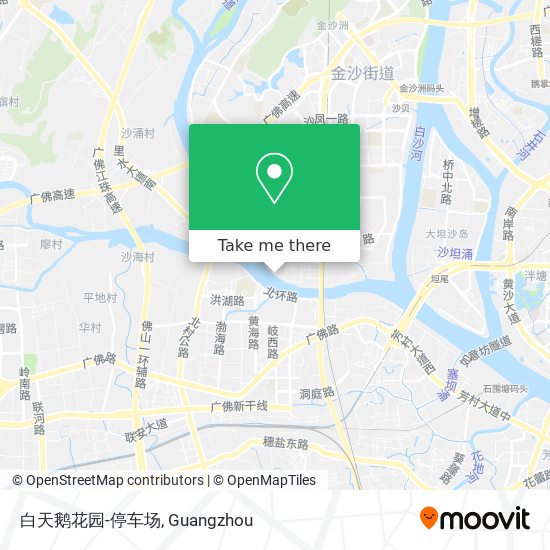 白天鹅花园-停车场 map