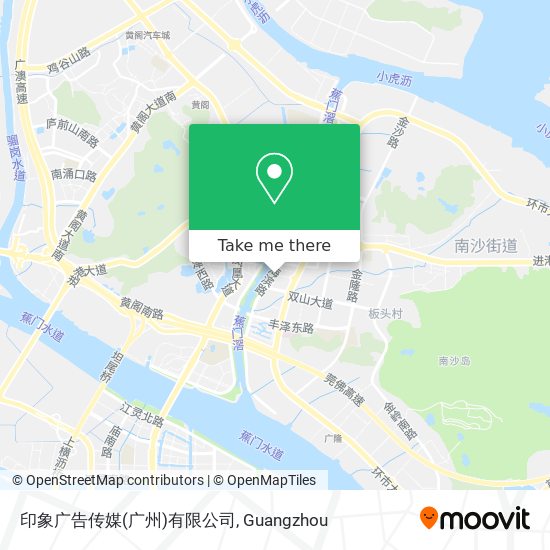印象广告传媒(广州)有限公司 map