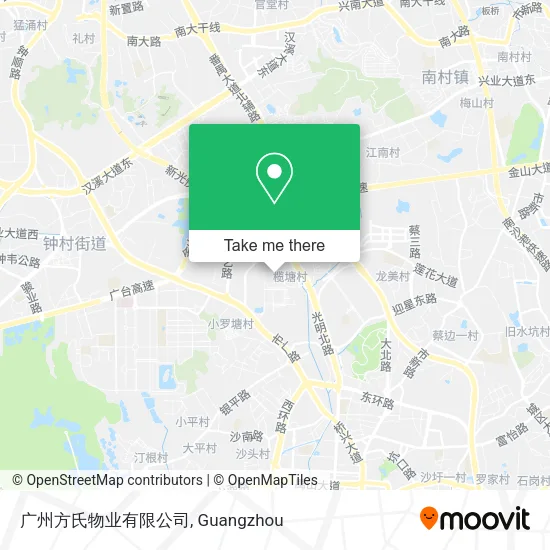 广州方氏物业有限公司 map