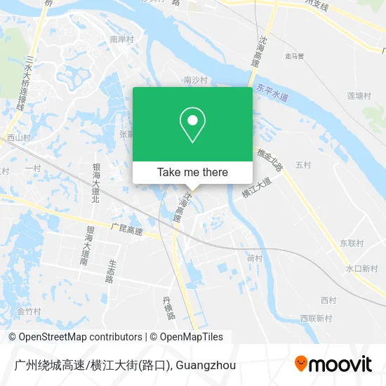 广州绕城高速/横江大街(路口) map