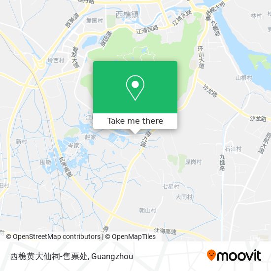 西樵黄大仙祠-售票处 map