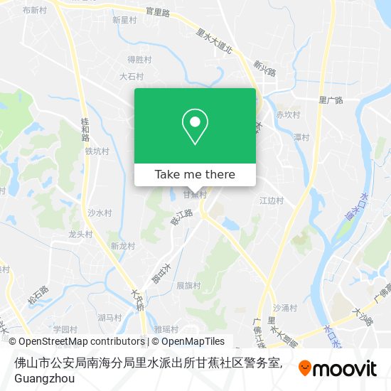 佛山市公安局南海分局里水派出所甘蕉社区警务室 map