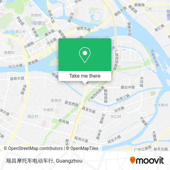 顺昌摩托车电动车行 map