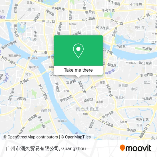 广州市酒久贸易有限公司 map