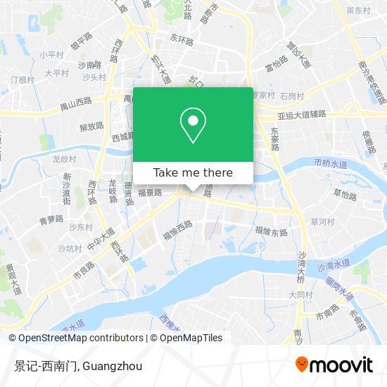 景记-西南门 map