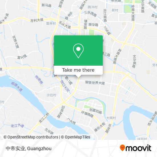 中帝实业 map