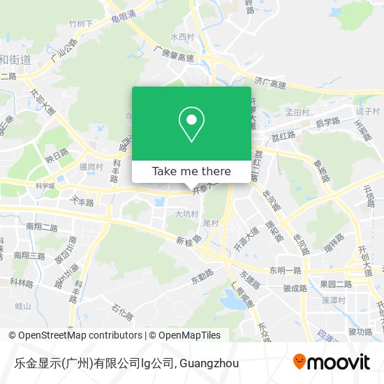 乐金显示(广州)有限公司lg公司 map