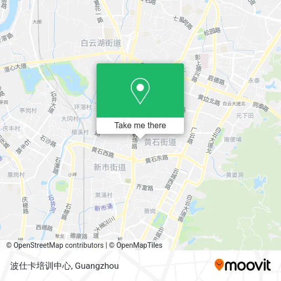 波仕卡培训中心 map
