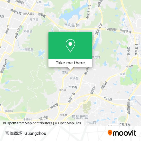 富临商场 map