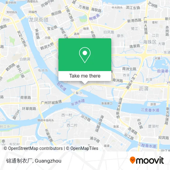 锦通制衣厂 map