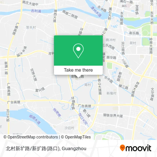 北村新圹路/新扩路(路口) map