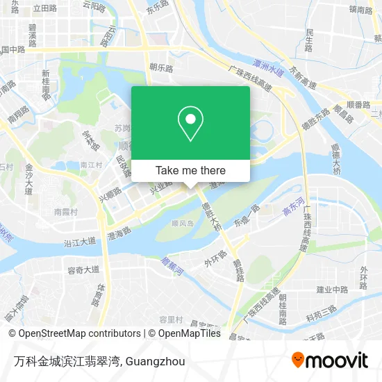 万科金城滨江翡翠湾 map