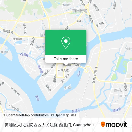 黄埔区人民法院西区人民法庭-西北门 map