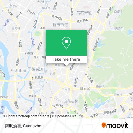 南航酒窖 map