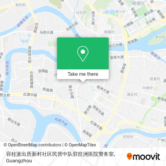 容桂派出所新村社区民营中队驻拄洲医院警务室 map