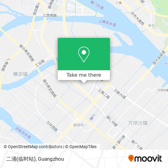 二涌(临时站) map