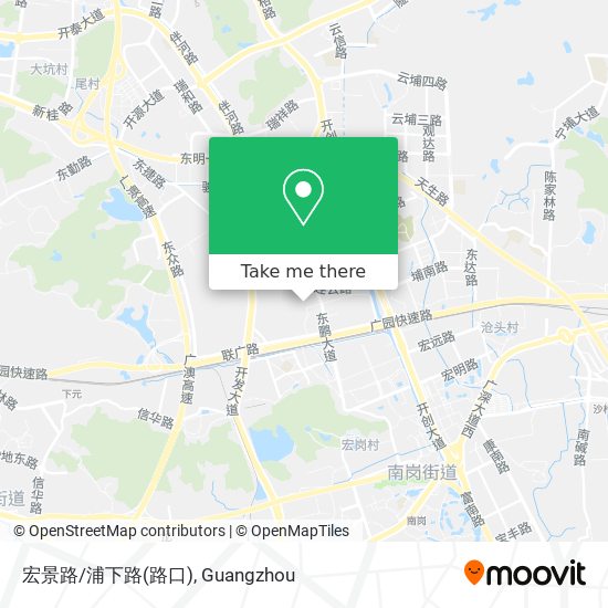 宏景路/浦下路(路口) map