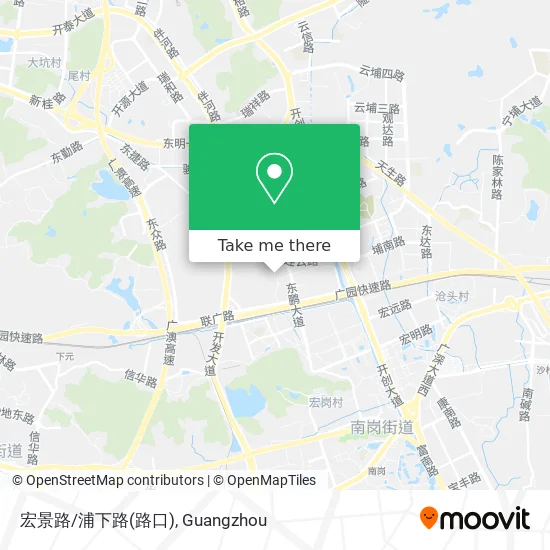 宏景路/浦下路(路口) map
