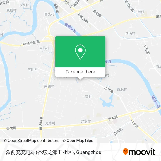 象前充充电站(杏坛龙潭工业区) map